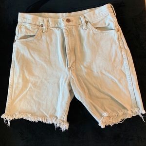 Wrangler cut off shorts
